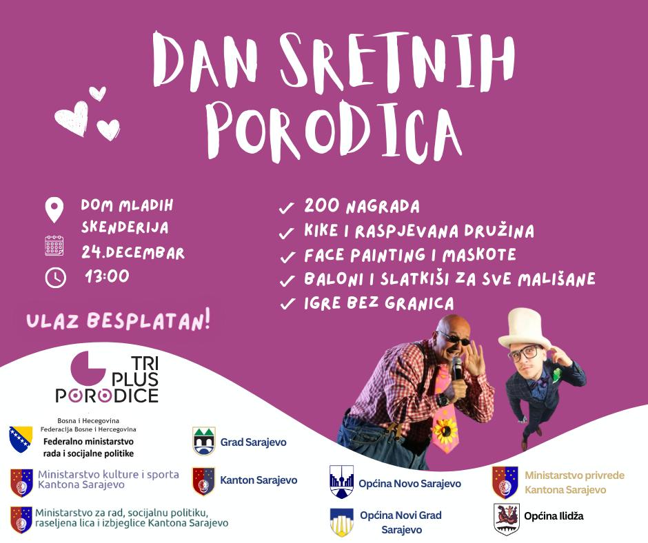 NAJAVA DANA SRETNIH PORODICA